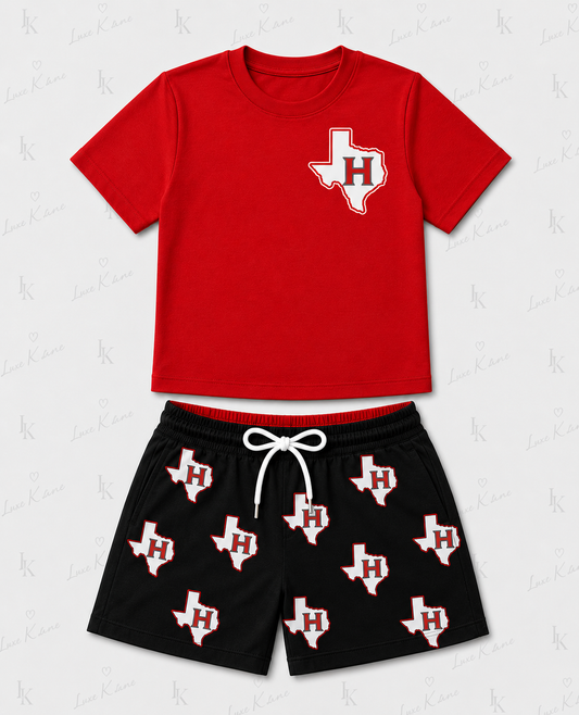 Hermleigh Red Boy Set