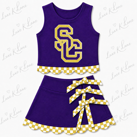 Sterling City Purple and Gold