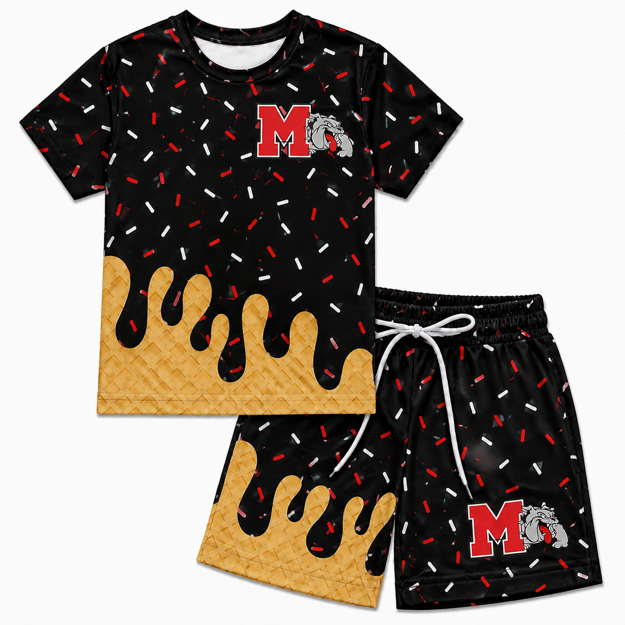 Miles Black Drip Set