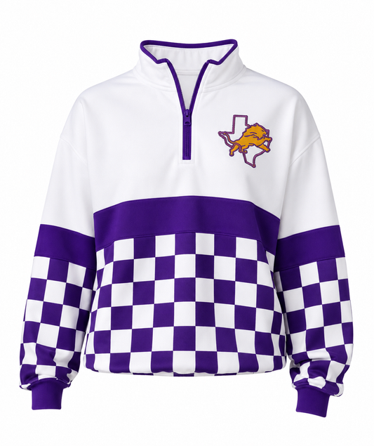 Lions Checkerboard Windbreaker