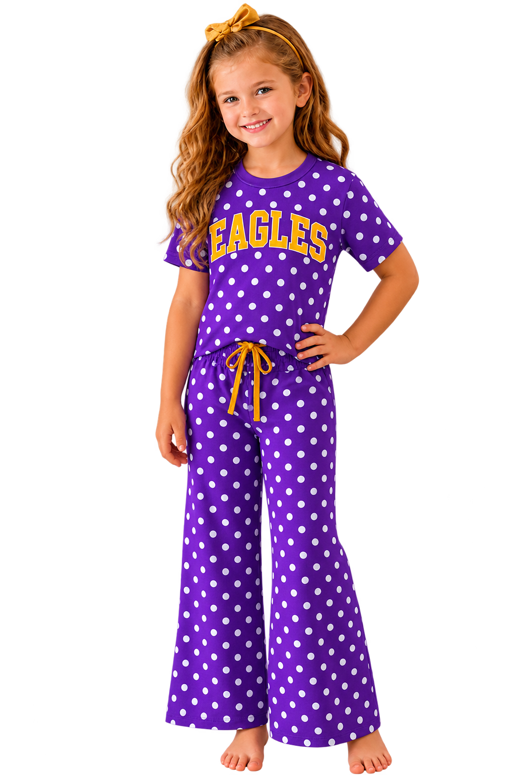 Eagles Polka Dot Set