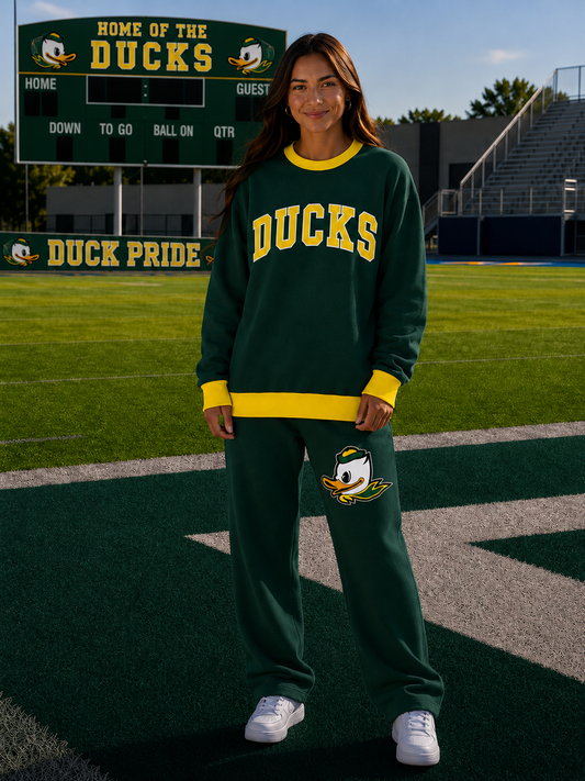 Ducks Mockneck Sweater