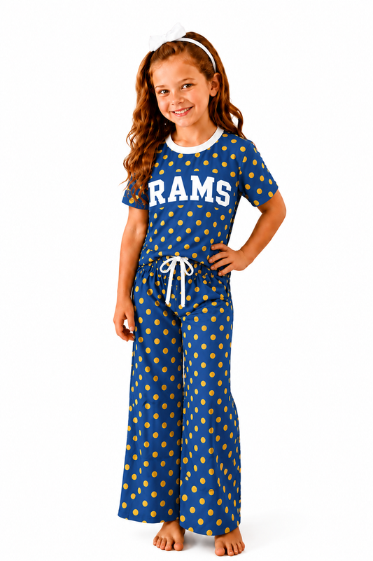 Rams Polka Dot Set