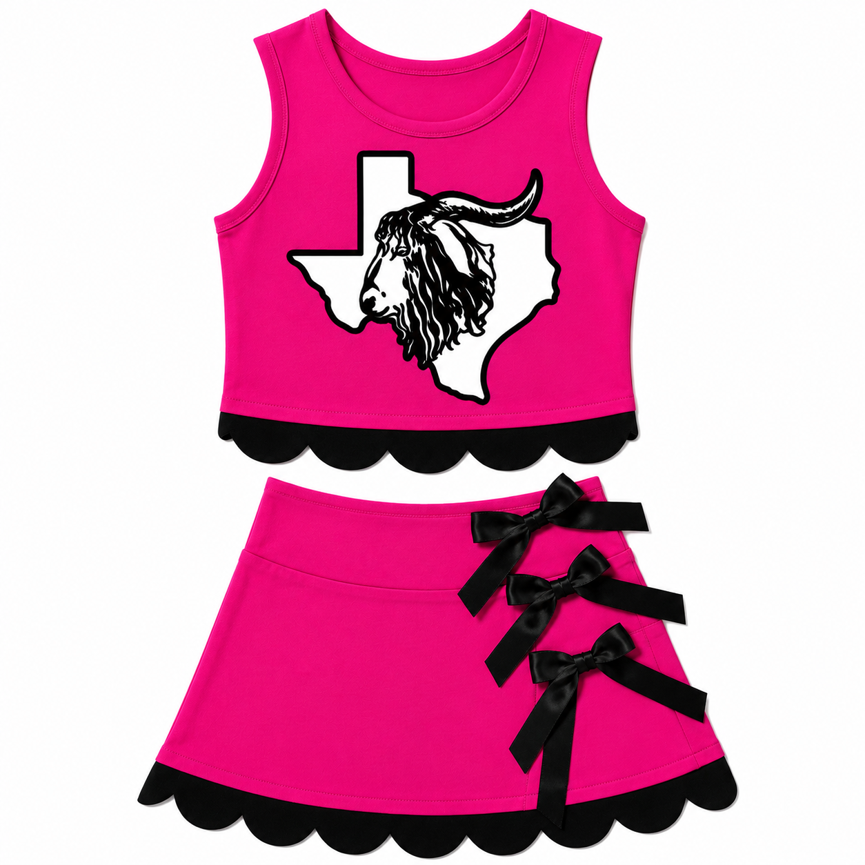 Rocksprings Pink Out Cheer